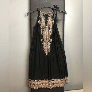 Women’s Black Strap Keyhole Dress Size 8